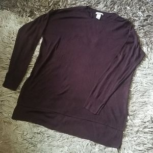 BURGUNDY SWEATER